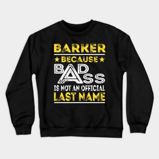 BARKER Crewneck Sweatshirt